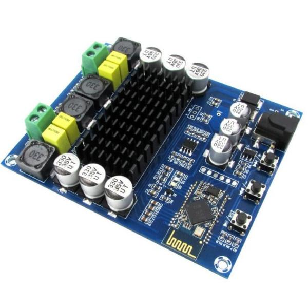 Dual Channel Digital Amplifier Audio Module with 100W*2 Output and BT 4.0 Bluetooth Connectivity