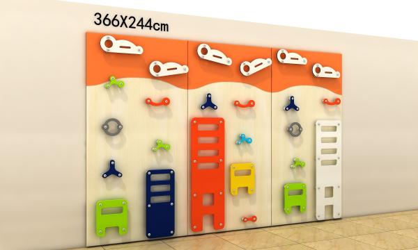 Capacidade máxima 100-500 kg Ginásio Doméstico Indoor Escalada Parede aconchegante para área de jogos infantil