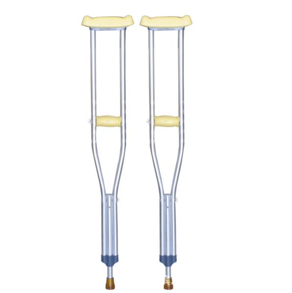 Anti Slip Rehabilitation Medical Supply Equipment Aluminum Underarm Crutches Odm