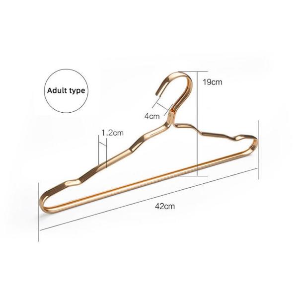 Многофункциональный алюминиевого сплава одежд вешалки металл выскальзывания не