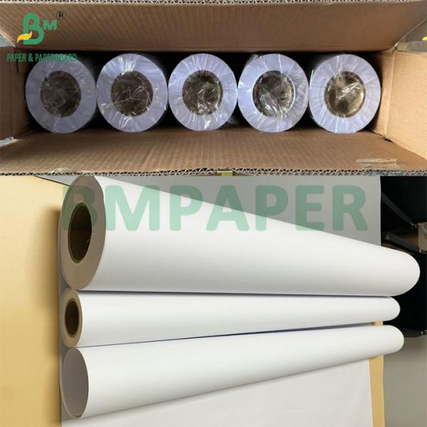 24'' Roll Wide Format 20 lb. CAD Inkjet Bond Rolls 5 Rolls Per Box 2'' Core 24' ролл Широкий формат 20 фунтов. CAD Inkjet Bond роллы 5 роллов на коробку 2' ядро