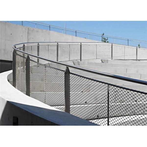 CE Decorative Railing Fence SS316L Ferrule Mesh