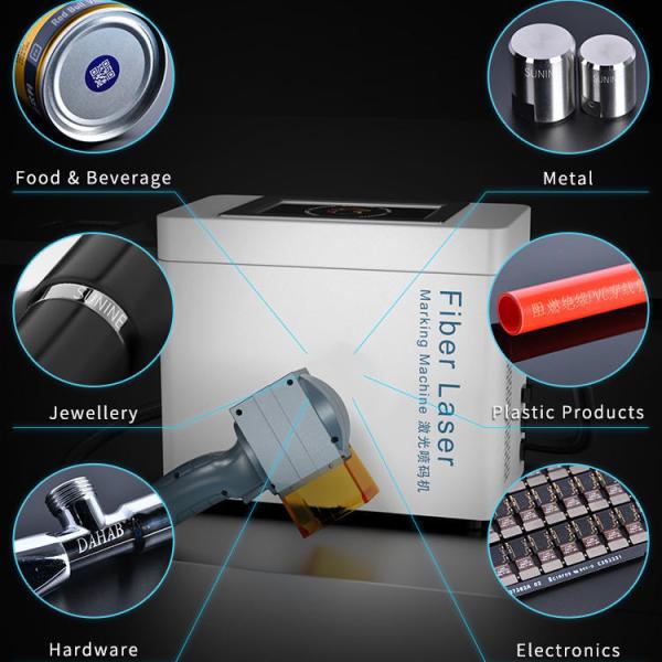 AI Graphic Formats Supported Portable Handheld Fiber Laser Engraver for Easy Operation