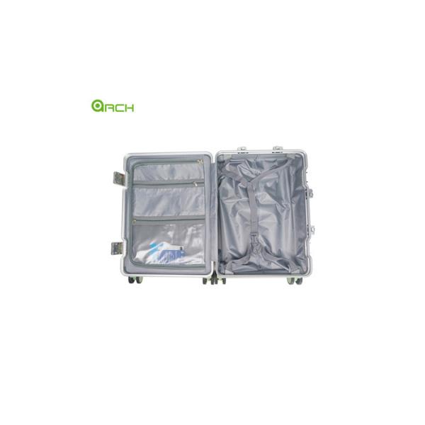 Manufacturer Muti-Functional PC Hardside Luggage with Double Spinner Wheels
