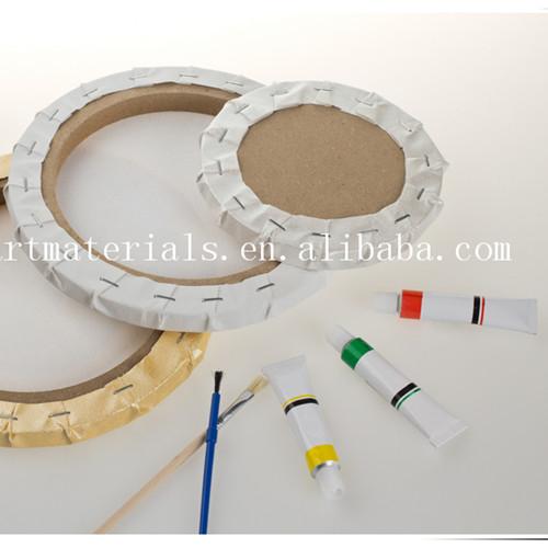 MDF Oval Stretched Cotton Canvas 20x30cm for Painting