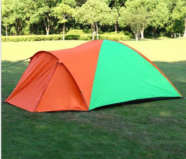 Double Layer Backpacking Tent Windproof Waterproof Dome Tent for Camping Hiking Travel Climbing Easy Set Up Tent(HT6061)
