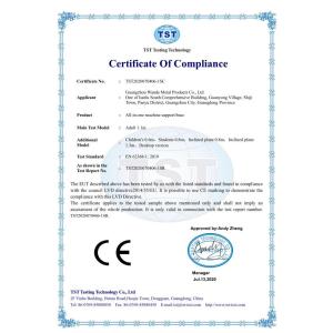 Guangzhou Wanda Metal Products Co., Ltd. Сертификации