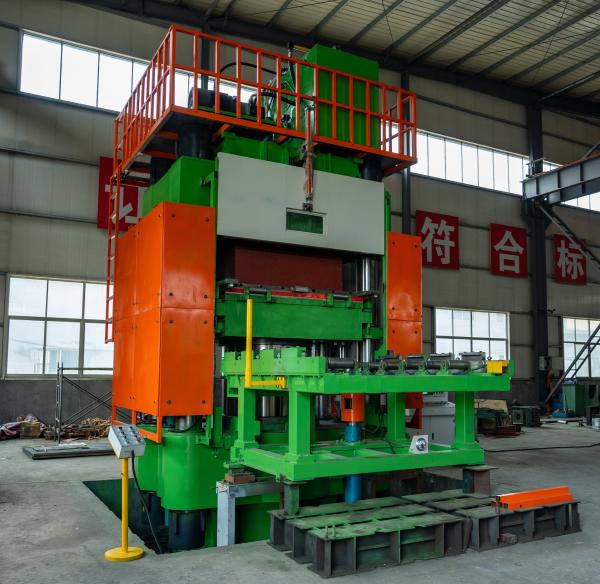 Large Solid Tire Hydraulic Hot Press Plate Vulcanizing Press with Automatic Control