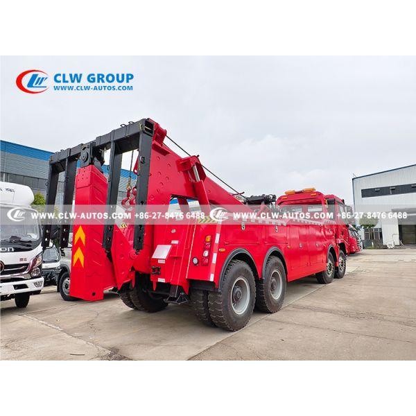 Shacman X3000 420HP 8x4 Integrated Wrecker Truck for Heavy-Duty Recovery