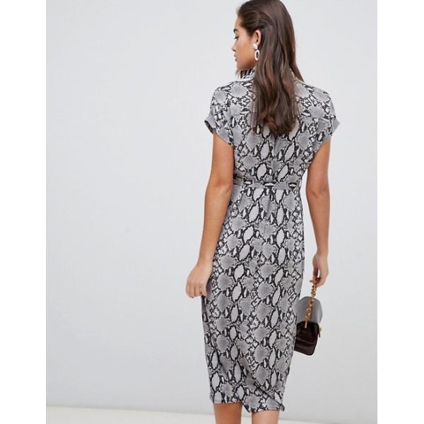 OEM new style animal print grey girls midi shirt dress