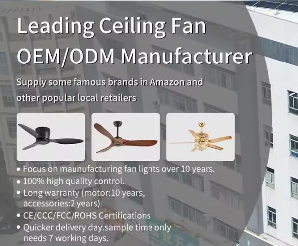 Fabricación China OEM Cuchillo Invisible Decorativo de Sala de estar Ventiladores de Techo Cerrados Lámpara de Luz