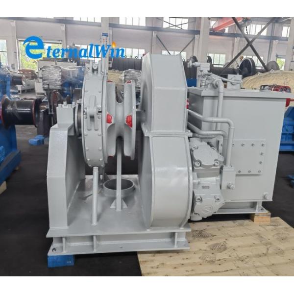 Motor diesel marino hidráulico de anclaje cigano único Ventana de 34 mm Cadena