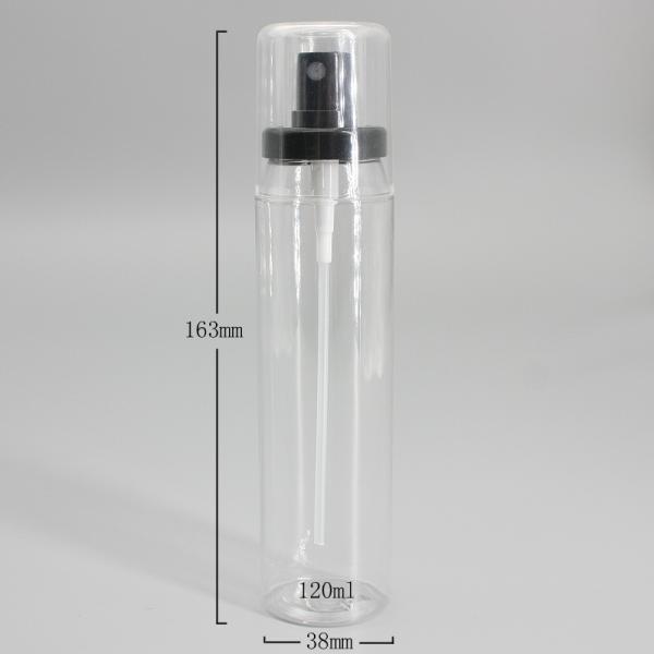 Botella plástica del espray del ANIMAL DOMÉSTICO transparente 4.05oz de 146m m