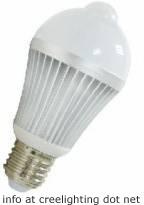 6W LED light bulb 2200k-3500k more than 50,000 hours AC100-240V 50-60Hz body induction