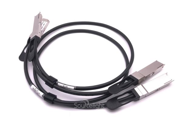Infiniband 100g Qsfp28 Dac Copper Cable For Cable 1m / 3m / 5m / 7m