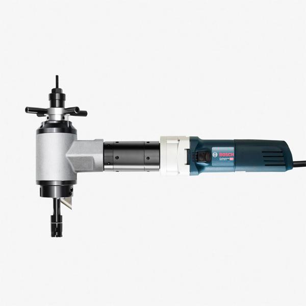 Máquina de empalme de tuberías eléctricas de 240 V montada internamente para la preparación de soldaduras de perforación pequeña