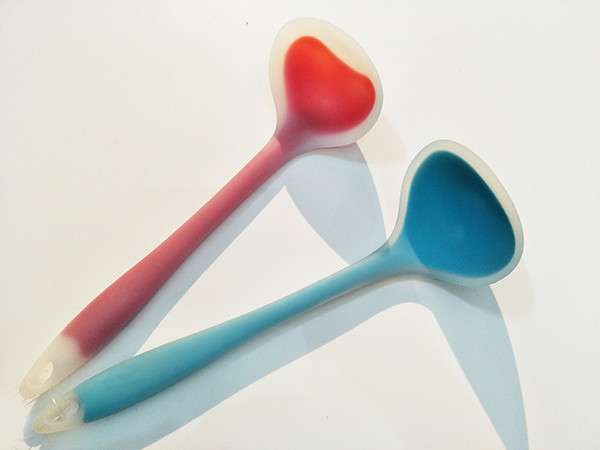 Heat Resistant different types Food grade OEM Brand Premium Silicone Soup Ladle cooking set