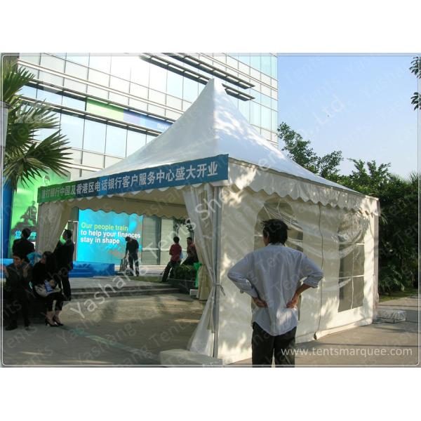 Outdoor Aluminum Frame High Peak Tents , Pagoda Corporate Event Tent