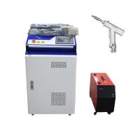 Máquina de solda a laser de fibra óptica com cabeça de laser RAYCUS
