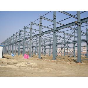 Lightweight Prefabricated Steel Buildings Metal Frame Structure Construction