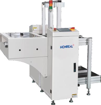 Controle de PLC SMT Descarregador automático de PCB Dual Rail para máquina AOI