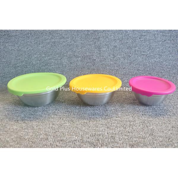 6pcs Big Capacity Stainless Steel Kitchen Mixing Bowl Set Non Toxic