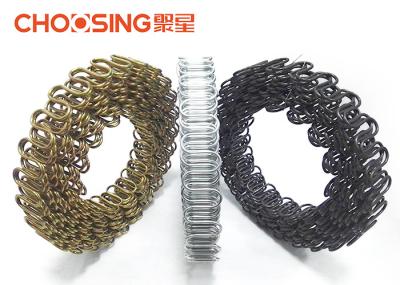 Sofa Replacement Upholstery Zig Zag Springs Loop Height 46 - 48mm Chrome Plating