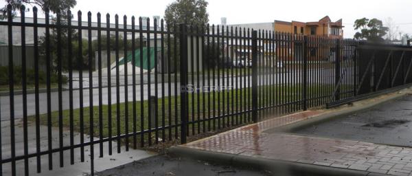 1800mm x 2400mm ,2100mm x 2400mm garrison tubular fencing ,steel high security Hercules fencing