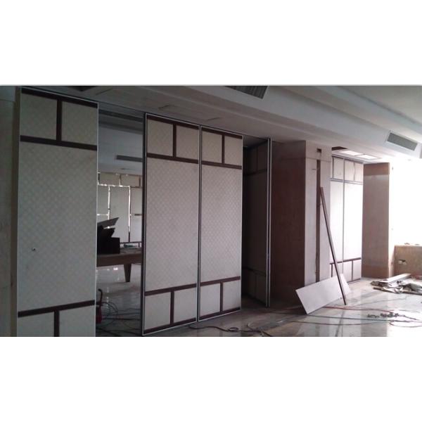 Fabric Aluminum  Office Partition Walls Integrated Magnetic Strip