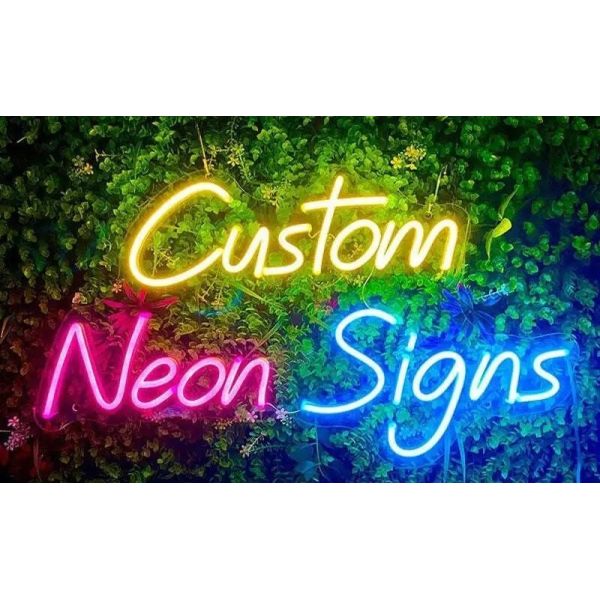 Acrylic LED Neon Flex Light Strip Sign Flex RGB For Wall Decor