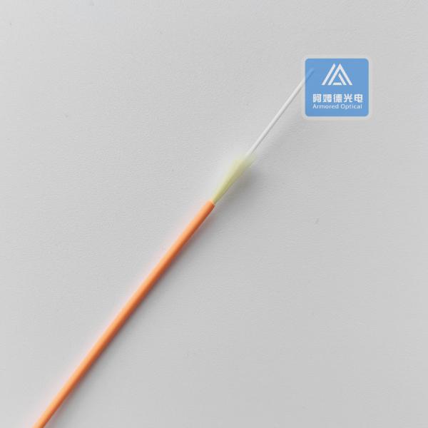 Cable à fibre optique extérieur intérieur simple mode unique 3,0 mm orange