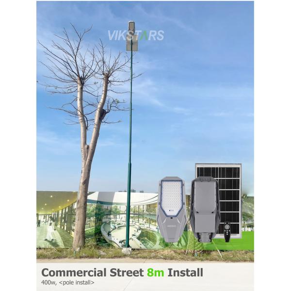 Two In One Solar Street Lights 100w 200w 300w 400w Aluminum Classic Design Hot Sales Solar Powered Lamps