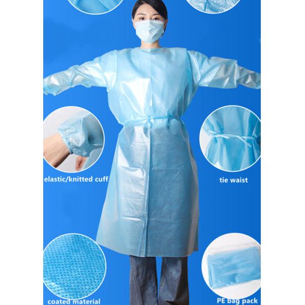 XXL Level 2 PPE Protective Isolation Gown Medical Disposable Products