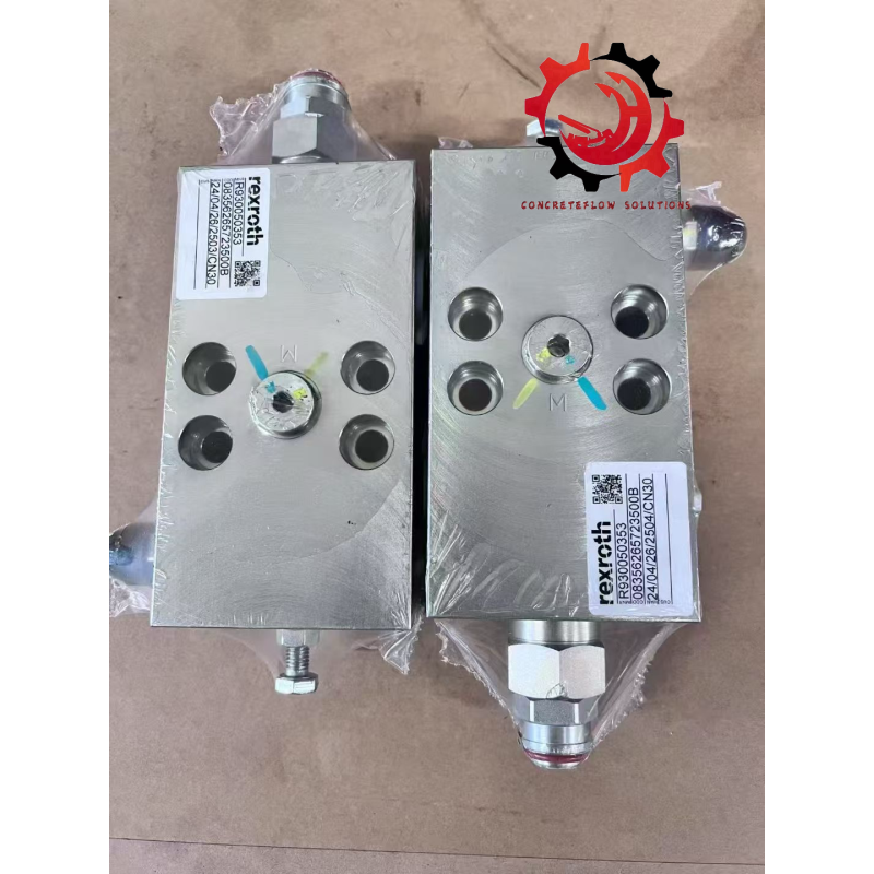 Leistritz Rexroth R930006447 R930050353 rotary drilling rig pressure cylinder balance valve hydraulic balance valve rotation