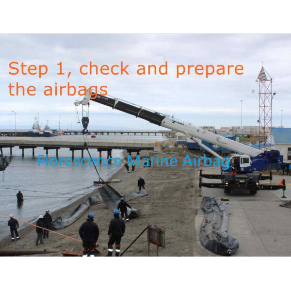 Hot sale ship launching and landing rubber airbag