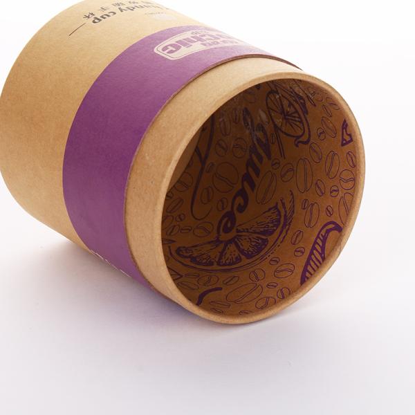 Консервные банки бумаги подарка A4 упаковывая Biodegradable коробку цилиндра качества еды