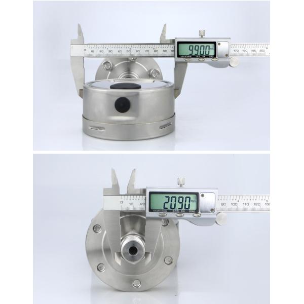 Thread G Connection 304 Stainless Steel Diaphragm Pressure Gauges for Hydraulic System