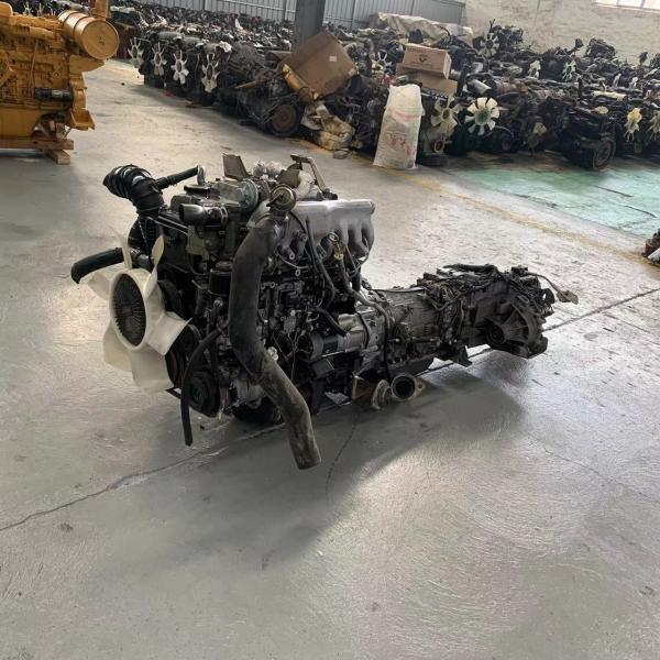 Mitsubishi Euro3 4M41T Engine Diesel Used With High Torque And Pump