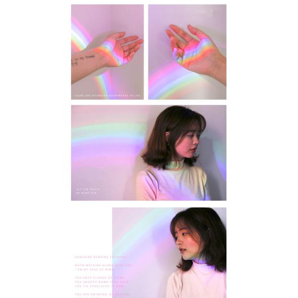 Dropshipping Amazing Magic Rainbow Projector Lamp Night Light Shell Rainbow Projector Room Decoration For Kids