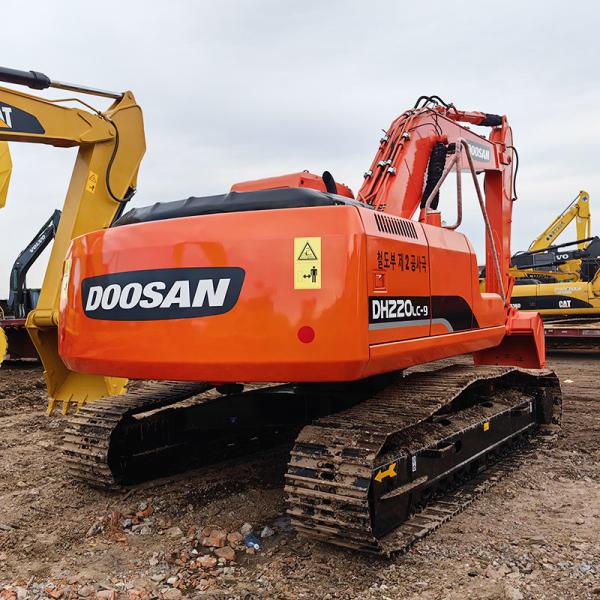 2021 Year Used Doosan Excavators DH220LC-9 Excavator Cylinder Digger 22ton Excavator