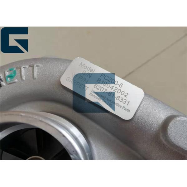 6D95 Engine Turbocharger 6207-81-8331 Turbo 6207818331 For KOMATSU PC200-6 Excavator