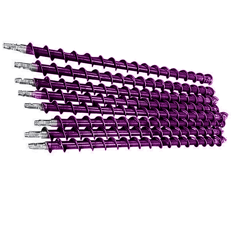 Threaded Drill Rod Heat Treatment Auger Drilling Pipe Mining Spiral Drilling Rod Price