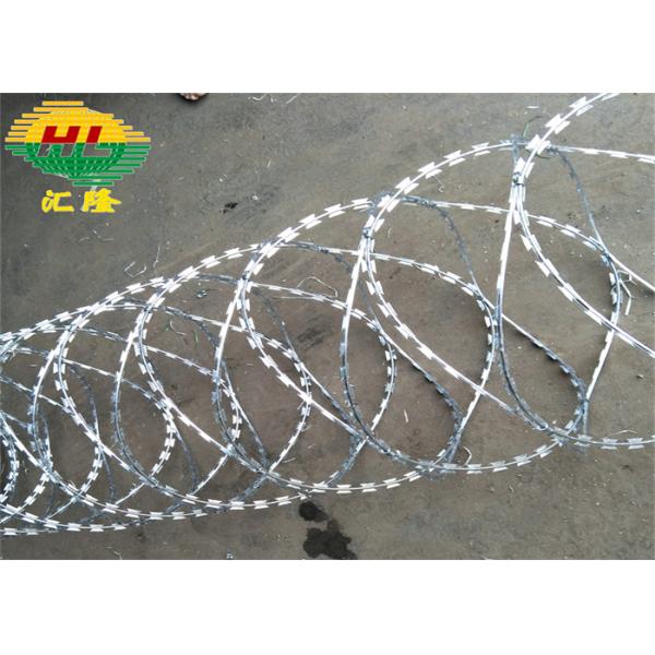 1000 мм Диаметр Bto-22 2,8 мм горяче-погруженная оцинкованная бритвенная проволока со стандартом ASTM