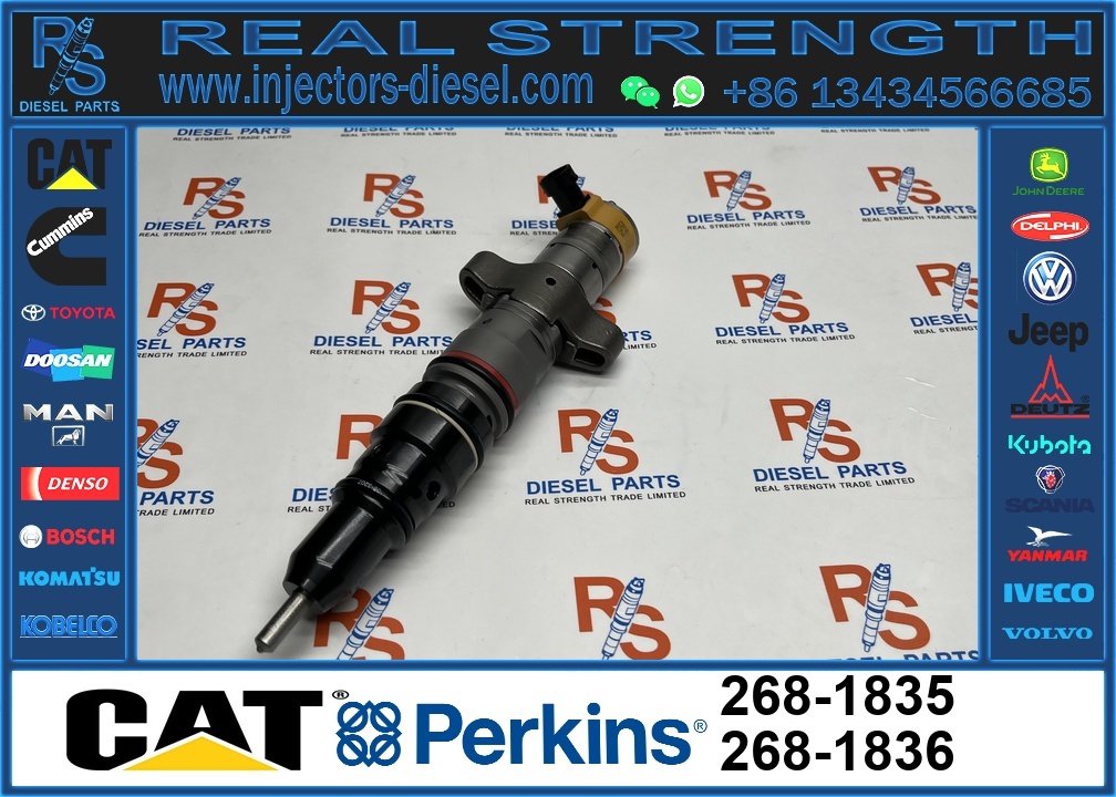 Perkins original Perkins 268-1835 Fuel Injector Replacement for C7 C9 Diesel Engine 10R-4763 241-3400 20R1926 new injector original new injector