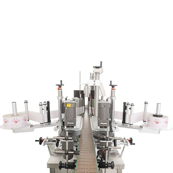 Condition Electric Driven Type Double Sides Flat Bottle Labeling Machine with Pric