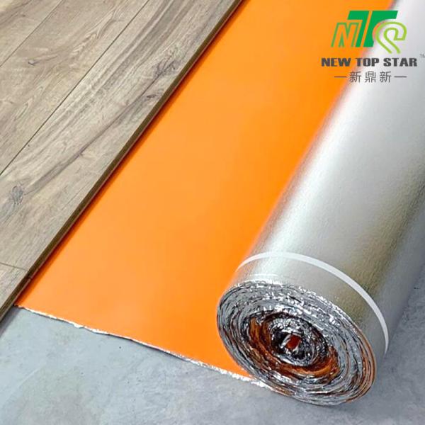 Underlayment пены VOC IXPE 2mm низкий жаропрочный с барьером пара