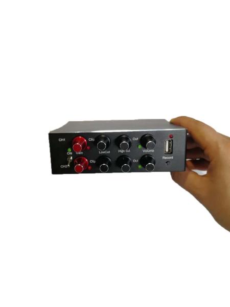 High Detection Sensitivity Multi - Function Stereo Listening Through Wall System