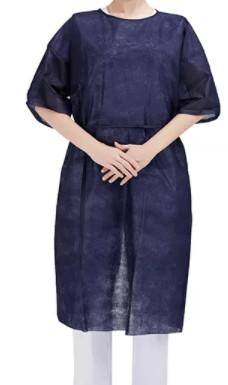 Medical Protective Disposable Scrub Suits 40gsm Weight With Short Sleeves