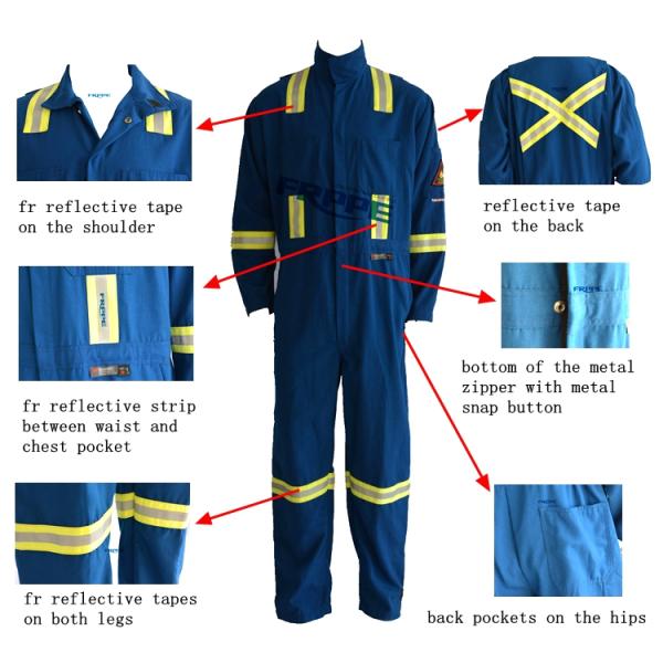 Hi Vis Safety Inherent Fr Clothing For Women Lineman With Reflective Tape