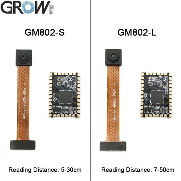 GROW GM802 Серия Маленький модуль сканера штрих-кодов DC3.3V USB/TTL232 Интерфейс 1D/2D QR Barcode Reader PDF417 для Arduino